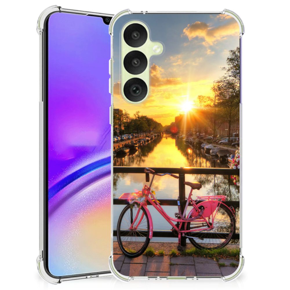 Samsung Galaxy A35 Telefoonhoesje met valbescherming Amsterdamse Grachten B2C Telecom