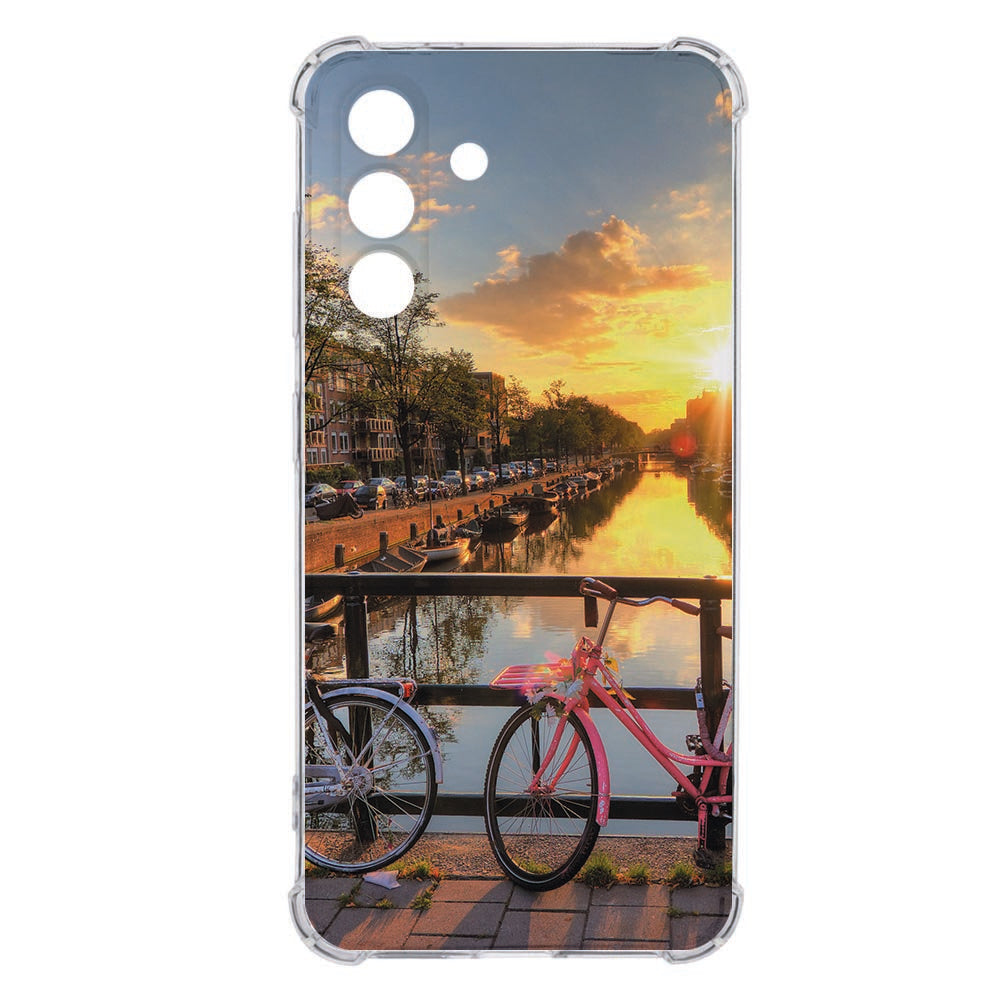 Samsung Galaxy A36 Back Cover - Amsterdamse Grachten TPU Shockproof