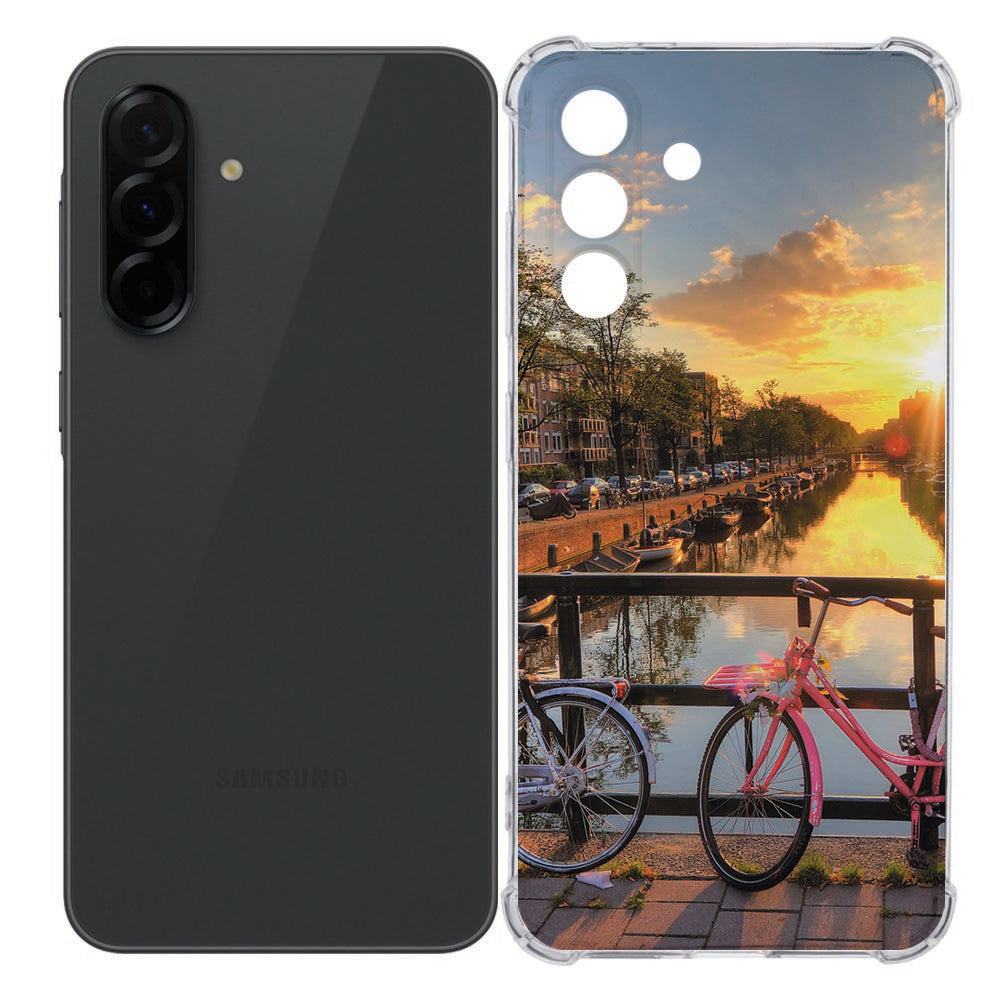 Samsung Galaxy A36 Back Cover - Amsterdamse Grachten TPU Shockproof