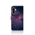 Samsung Galaxy A36 Book Case Stars boek hoesje sterren paarse blauwe inktzwarte achtergrond