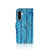Samsung Galaxy A36 Book Style Case Wood Blue boekhoesje blauw hout aanzicht