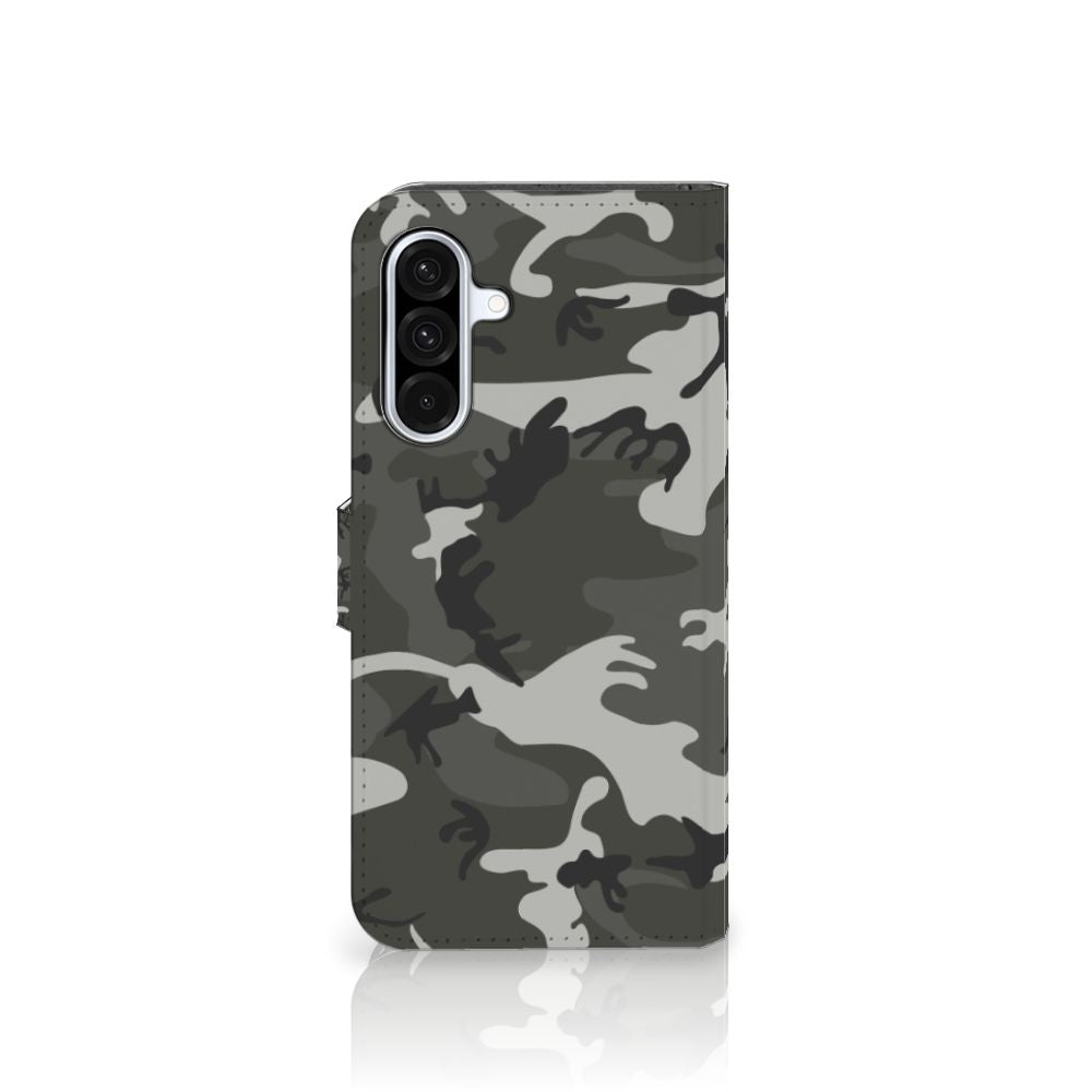 Samsung Galaxy A36 Telefoon Hoesje Army Light Telefoonhoesje Camouflage Zijkant