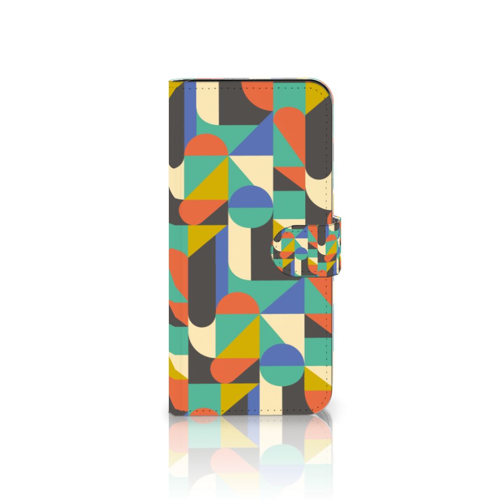 Samsung Galaxy A36 Telefoon Hoesje Funky Retro telefoonhoesje retro patroon aanzicht