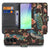 Samsung Galaxy A37 Book Case Hoesje Pauw Bloemen Print