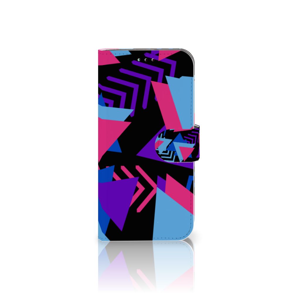 Samsung Galaxy A40 Book Case Funky Triangle