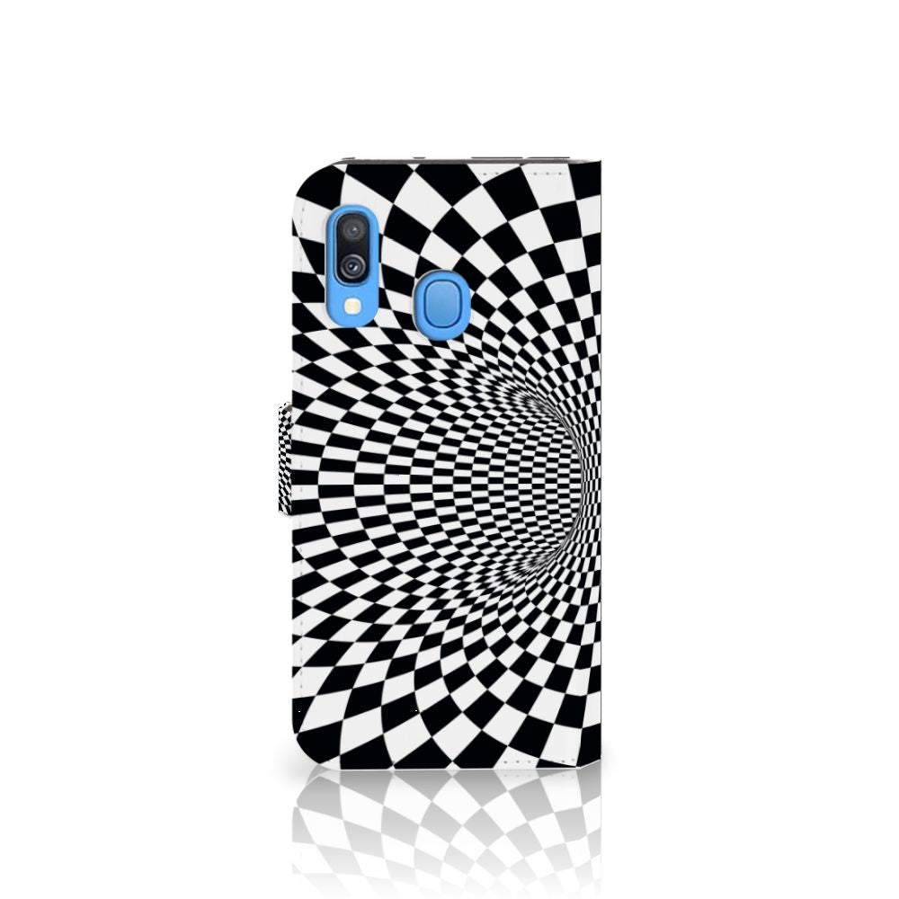 Samsung Galaxy A40 Book Case Illusie