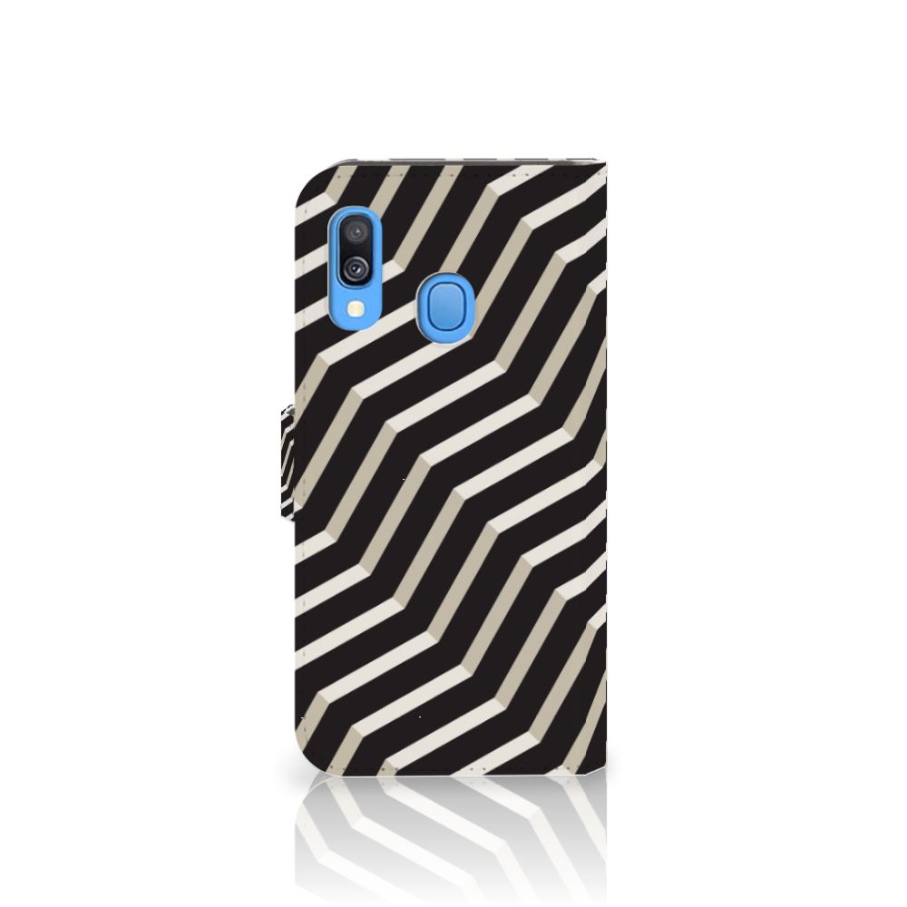 Samsung Galaxy A40 Book Case Illusion