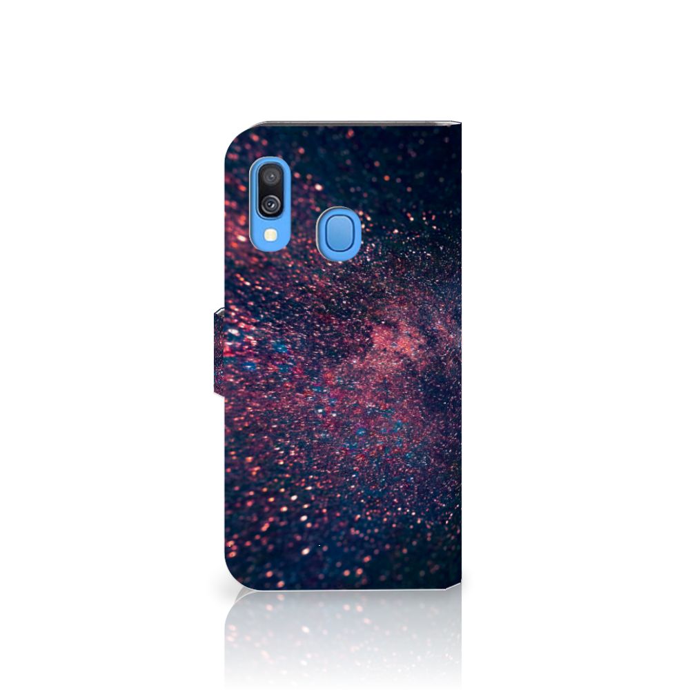 Samsung Galaxy A40 Book Case Stars