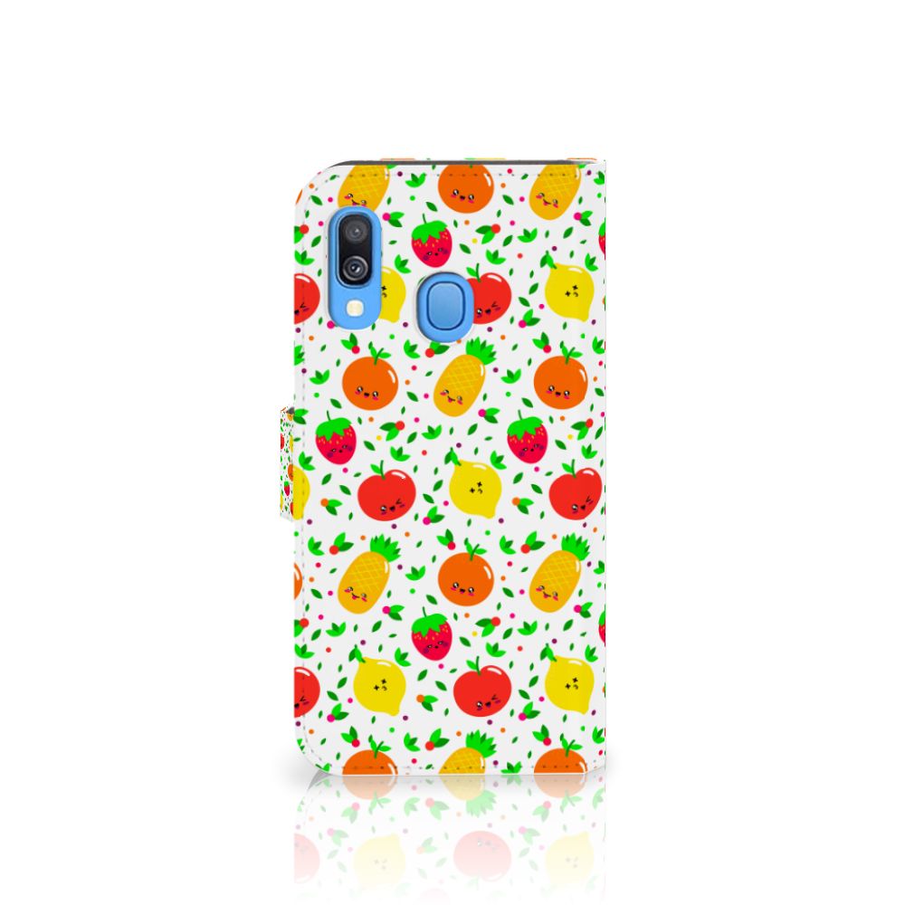 Samsung Galaxy A40 Book Cover Fruits