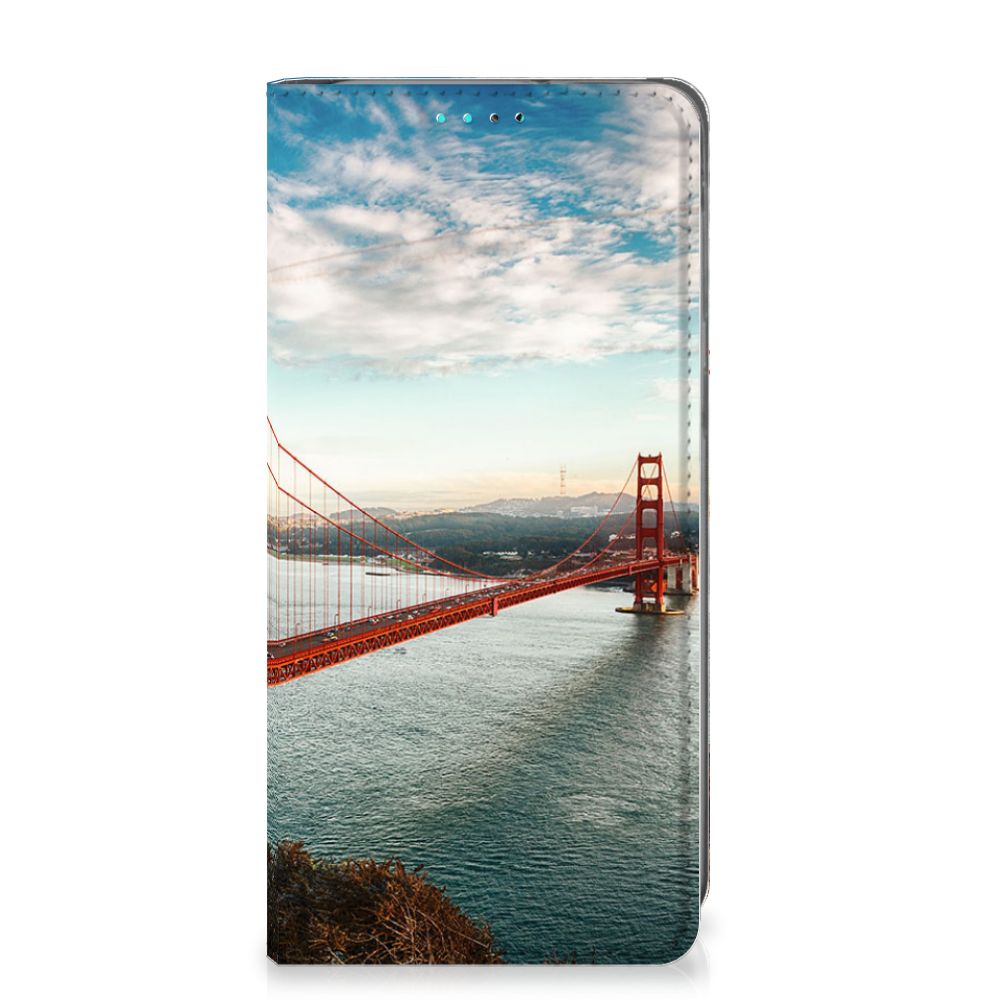 Samsung Galaxy A40 Book Cover Golden Gate Bridge