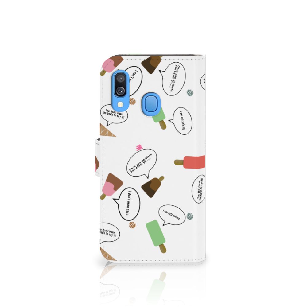 Samsung Galaxy A40 Book Cover IJsjes