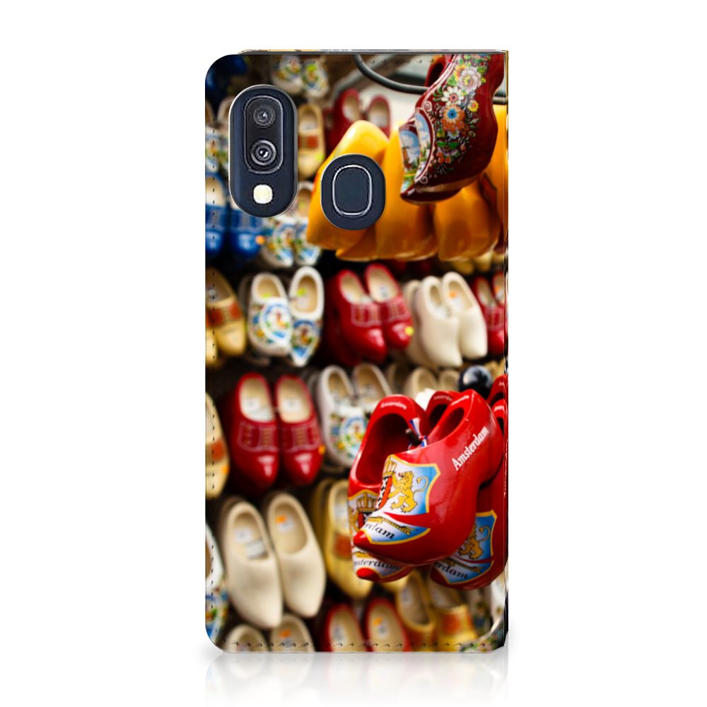 Samsung Galaxy A40 Book Cover Klompen
