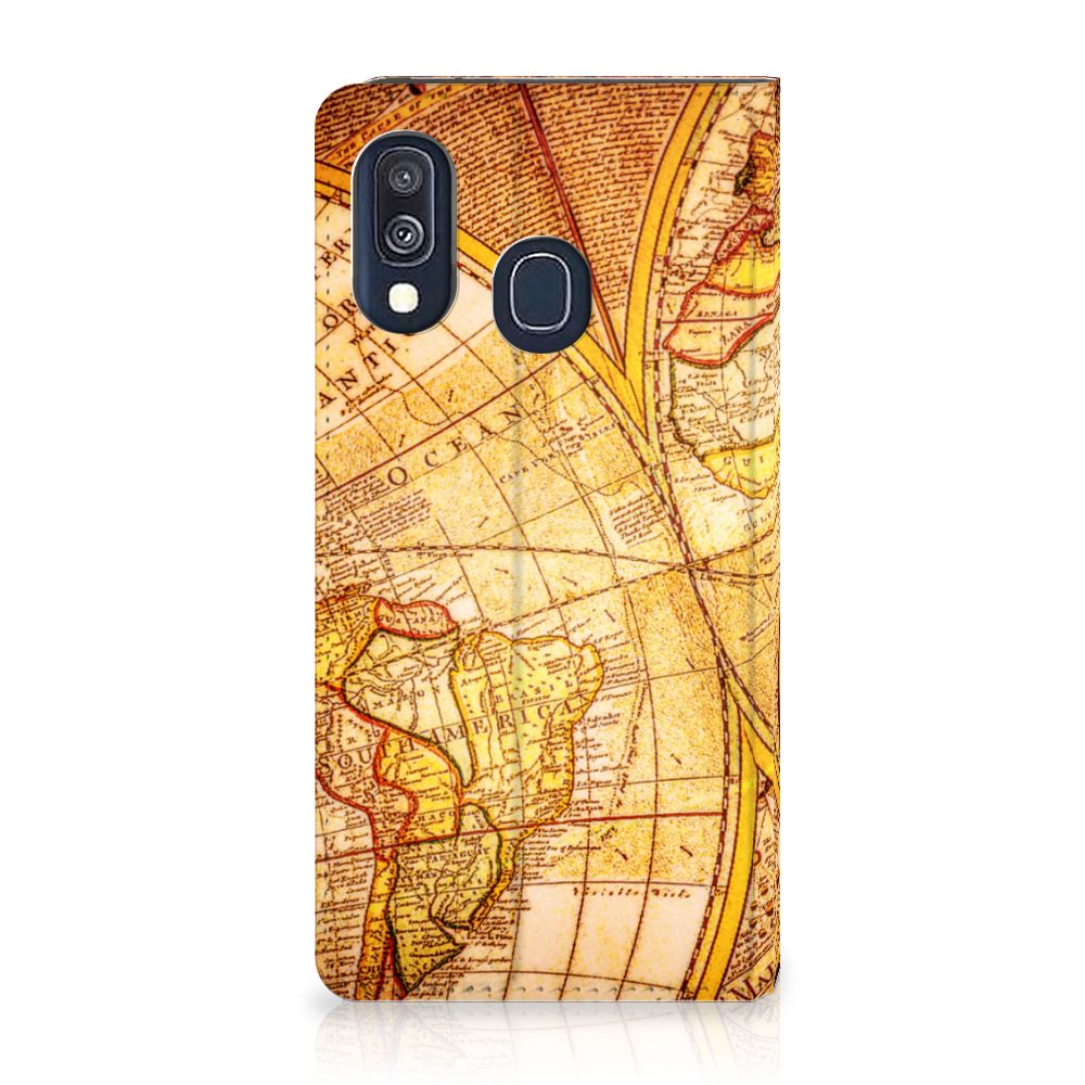 Samsung Galaxy A40 Book Cover Kompas