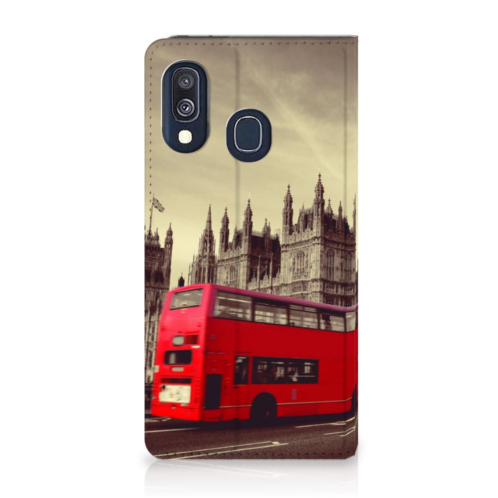 Samsung Galaxy A40 Book Cover Londen