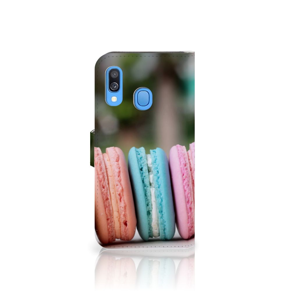 Samsung Galaxy A40 Book Cover Macarons