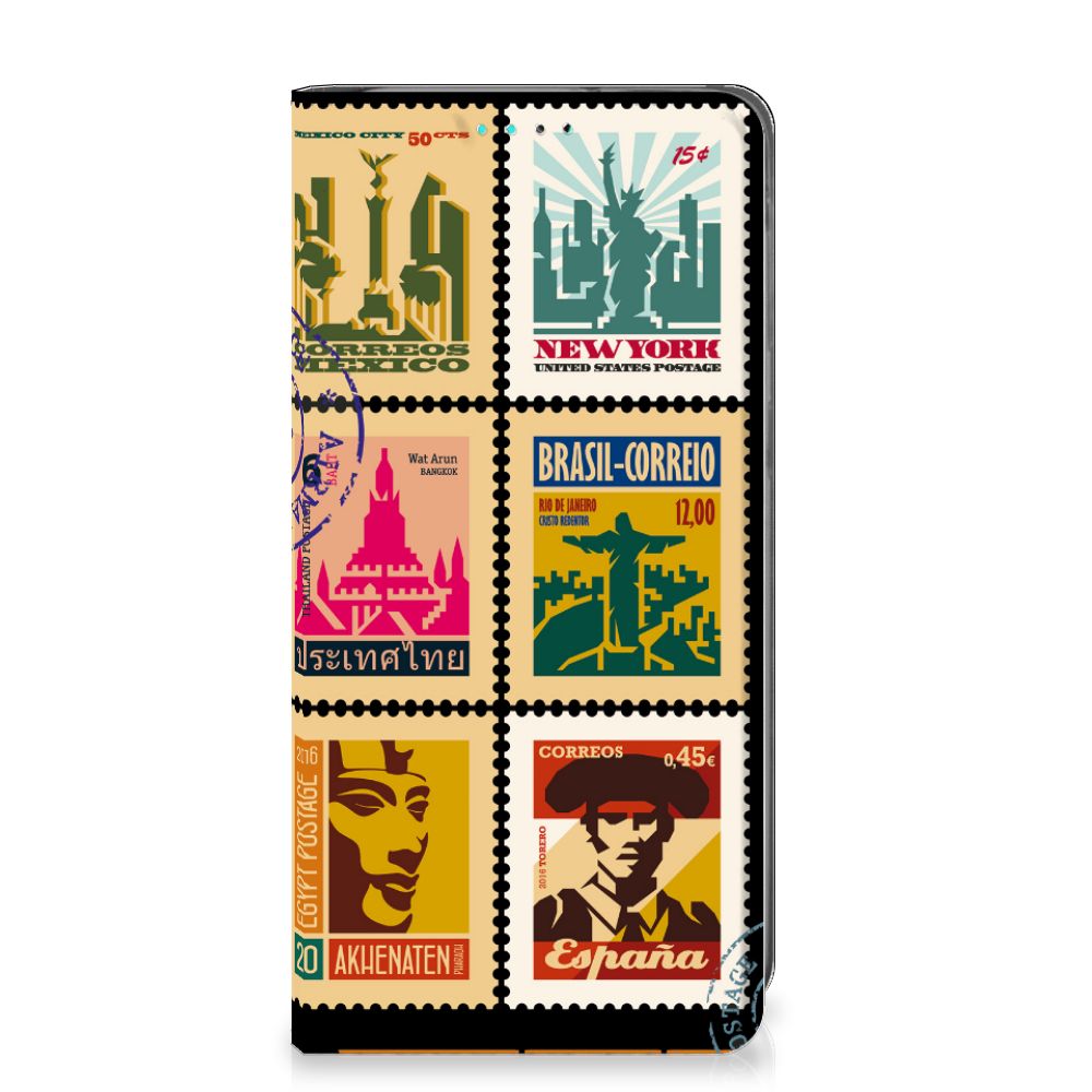 Samsung Galaxy A40 Book Cover Postzegels