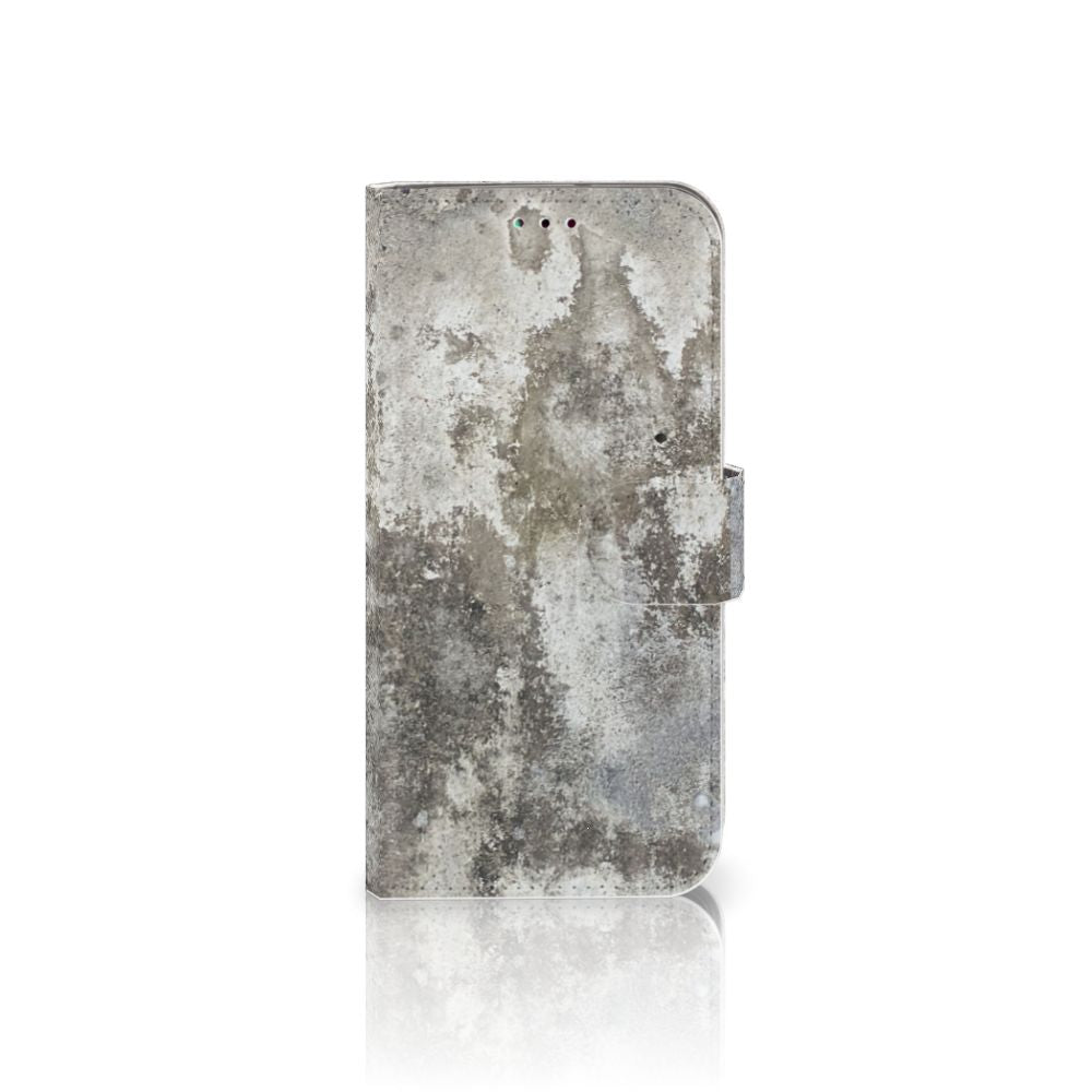 Samsung Galaxy A40 Bookcase Beton Print