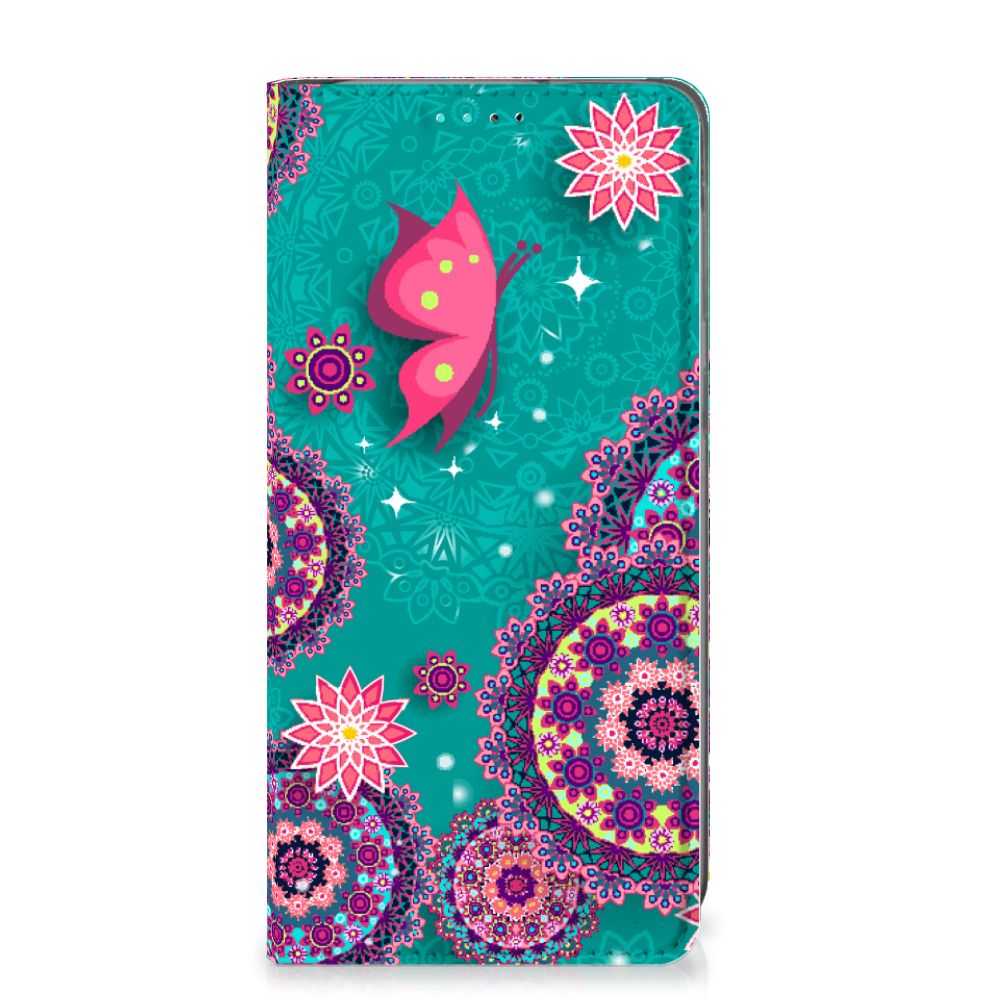 Samsung Galaxy A40 Bookcase Cirkels en Vlinders