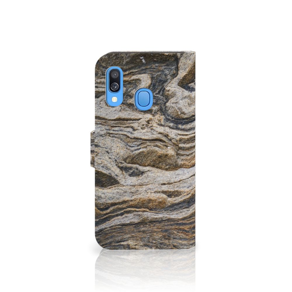 Samsung Galaxy A40 Bookcase Steen