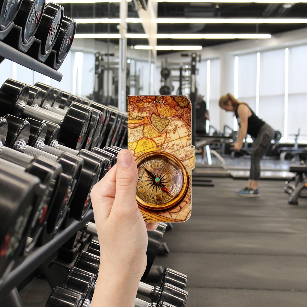 Samsung Galaxy A40 Flip Cover Kompas