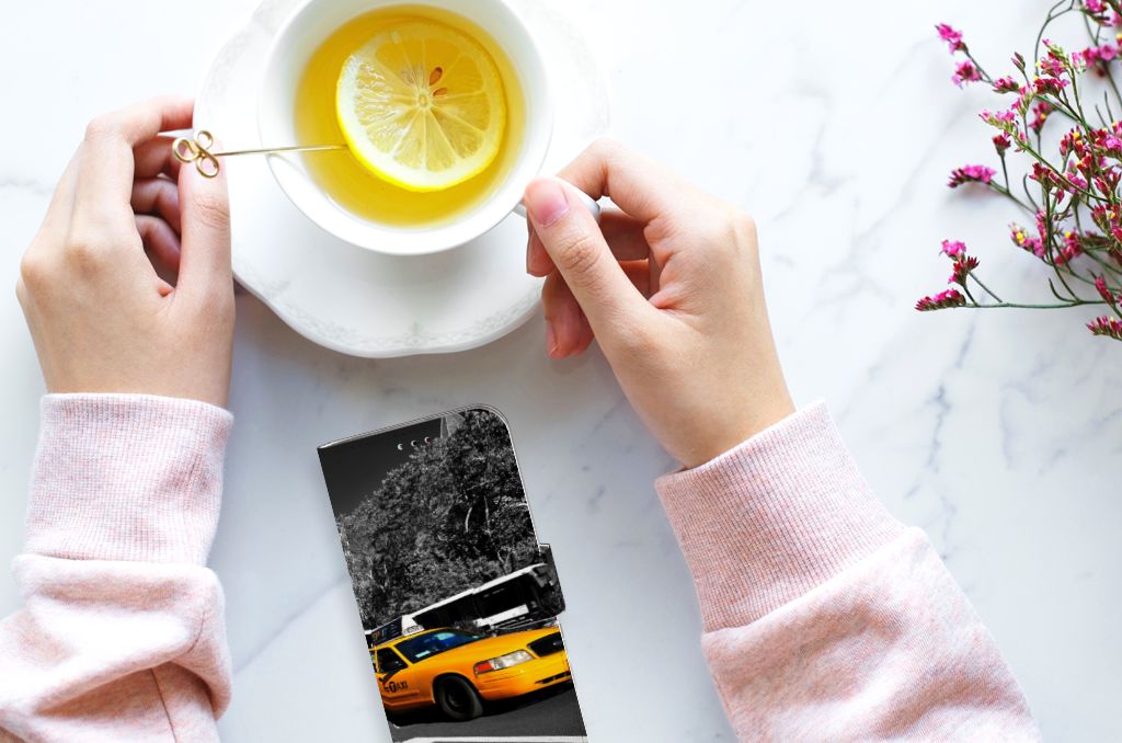 Samsung Galaxy A40 Flip Cover New York Taxi
