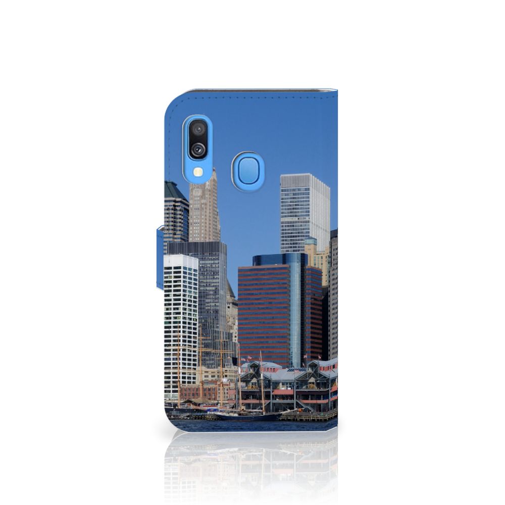 Samsung Galaxy A40 Flip Cover Vrijheidsbeeld