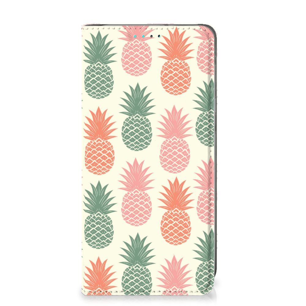 Samsung Galaxy A40 Flip Style Cover Ananas