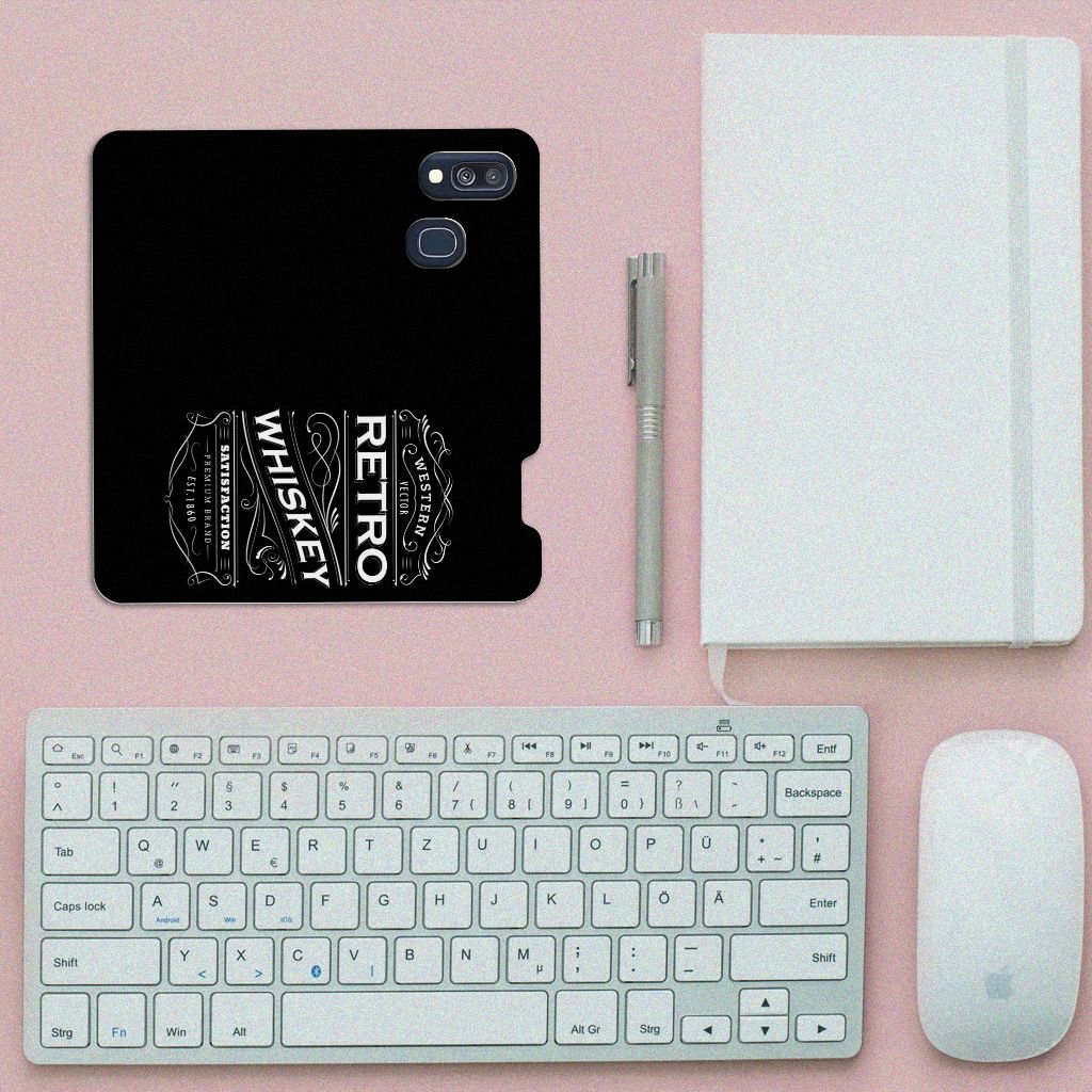 Samsung Galaxy A40 Flip Style Cover Whiskey