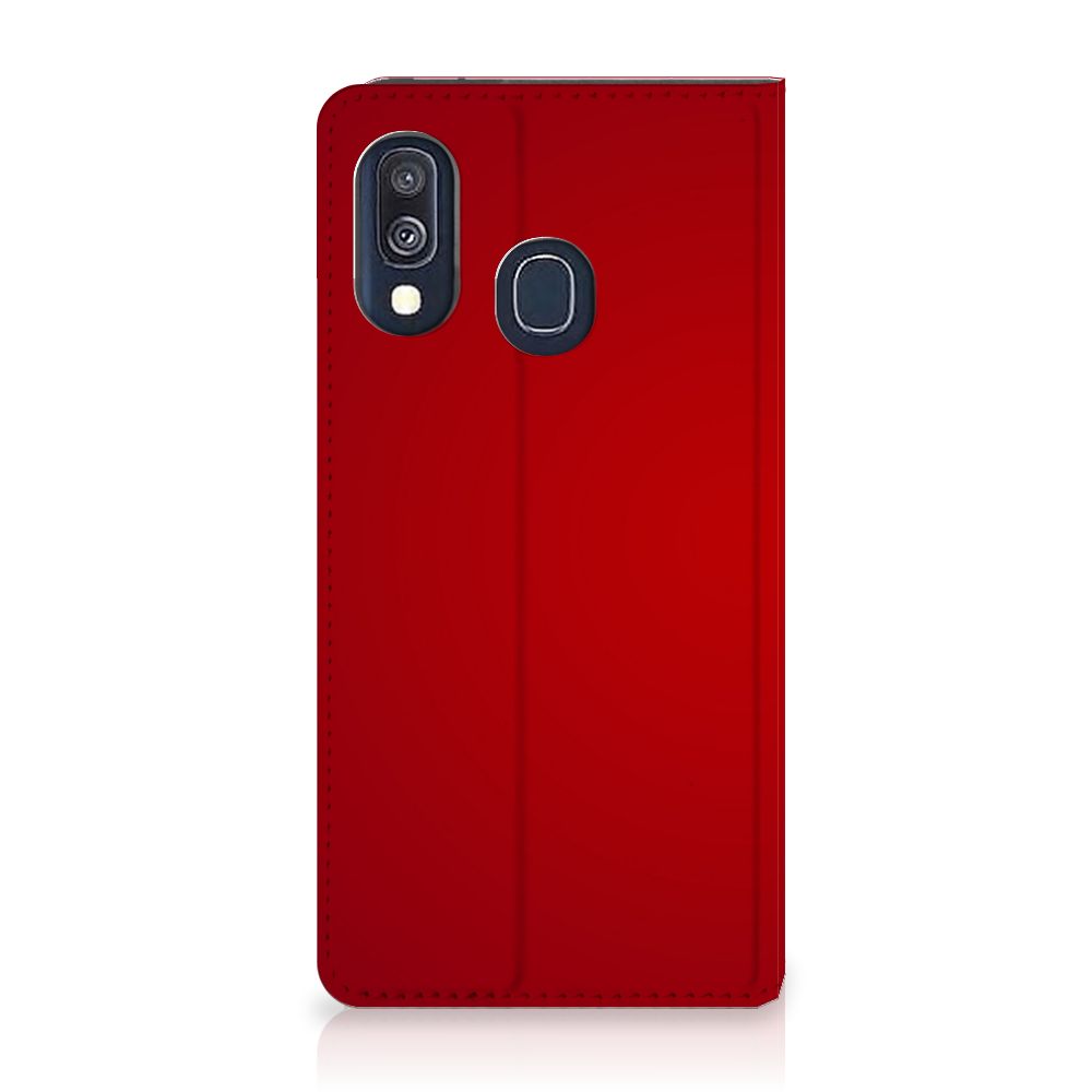 Samsung Galaxy A40 Hippe Standcase Liefde - Origineel Romantisch Cadeau
