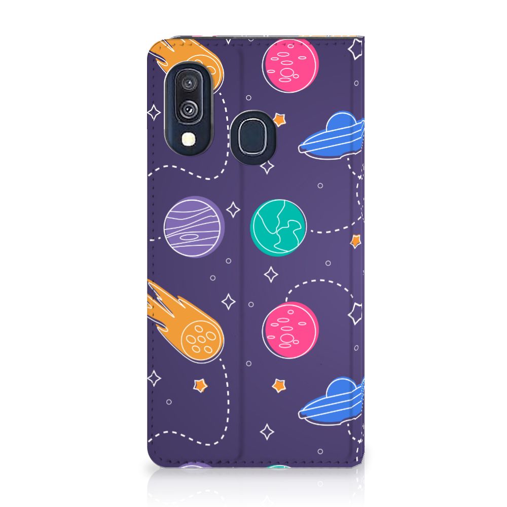 Samsung Galaxy A40 Hippe Standcase Space