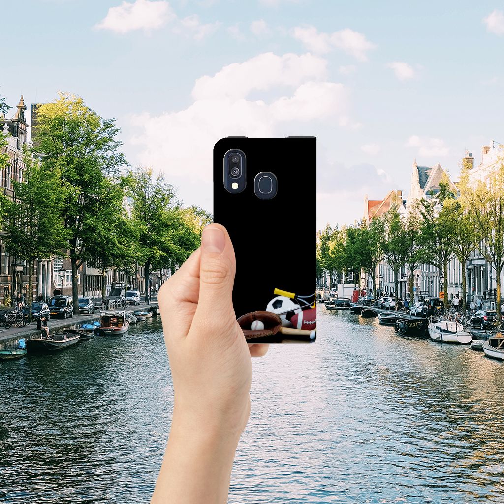 Samsung Galaxy A40 Hippe Standcase Sports