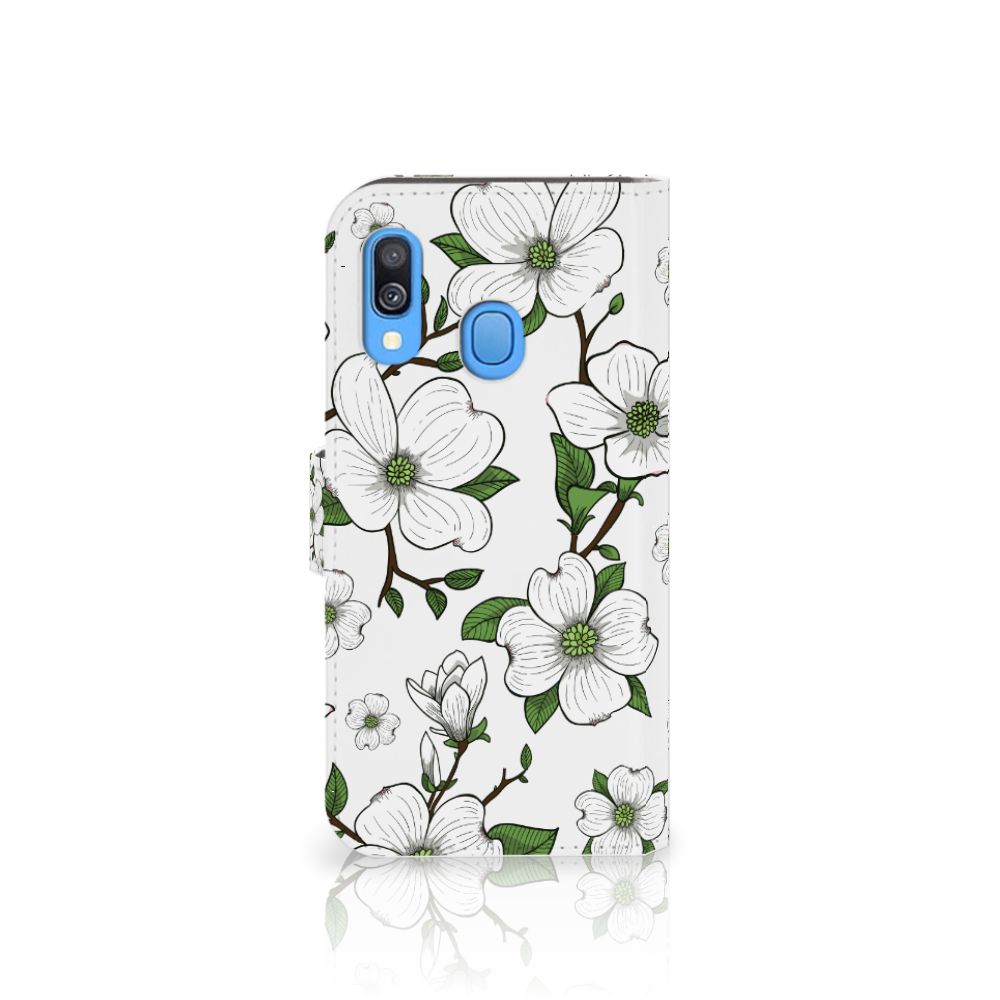 Samsung Galaxy A40 Hoesje Dogwood Flowers