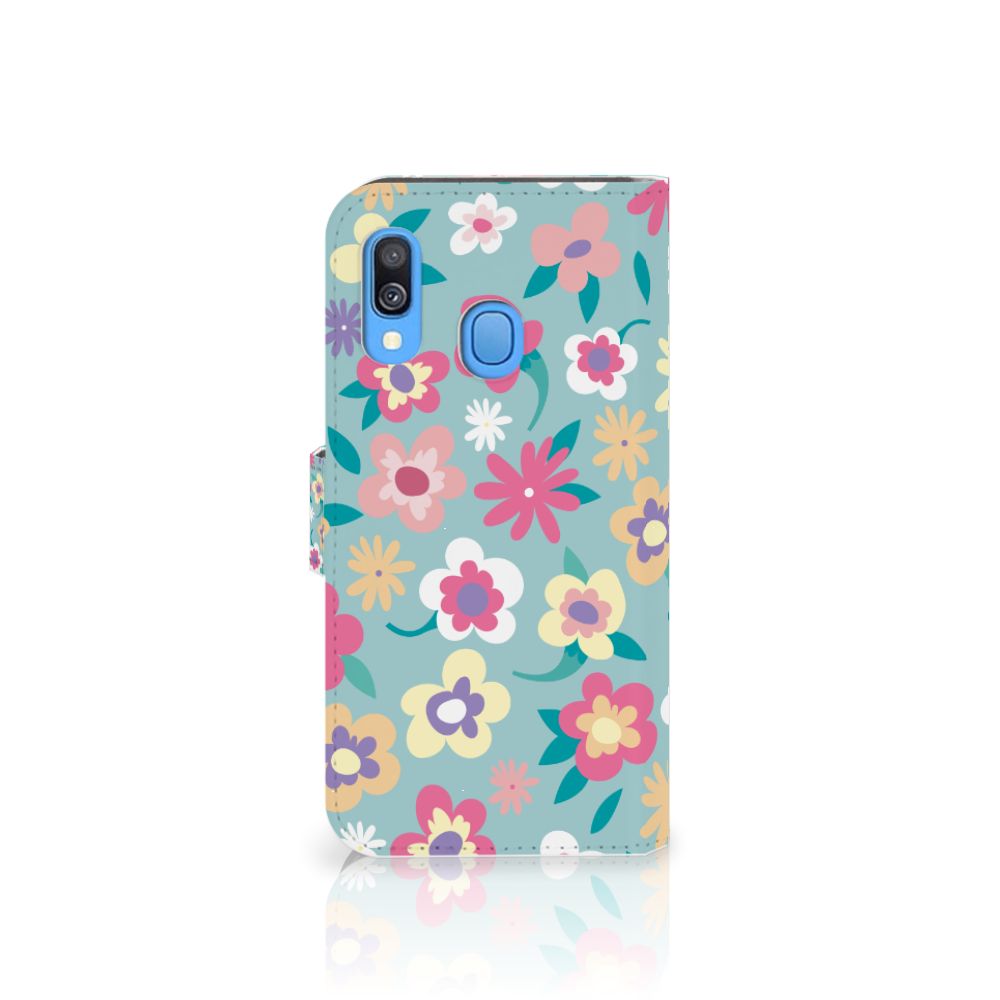 Samsung Galaxy A40 Hoesje Flower Power