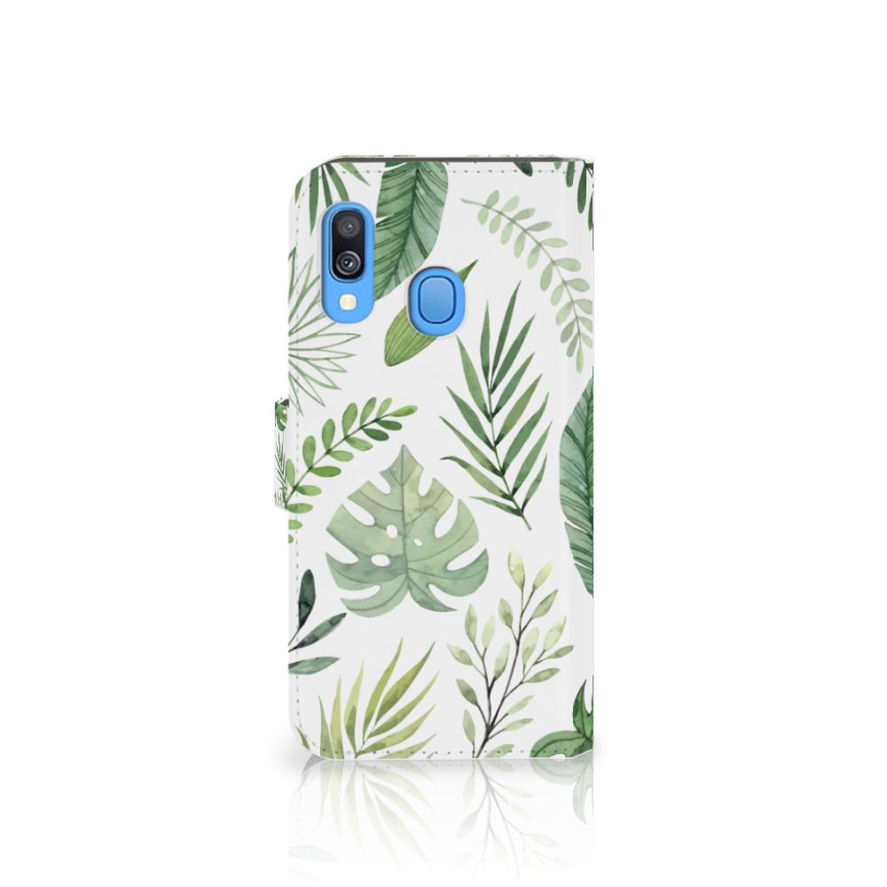 Samsung Galaxy A40 Hoesje Leaves