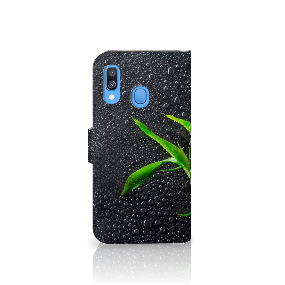 Samsung Galaxy A40 Hoesje Orchidee