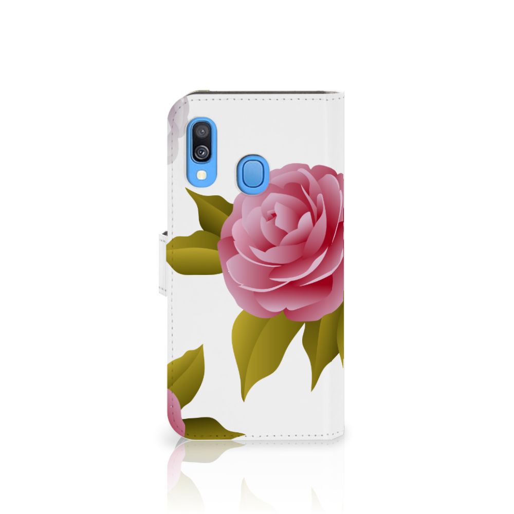 Samsung Galaxy A40 Hoesje Roses