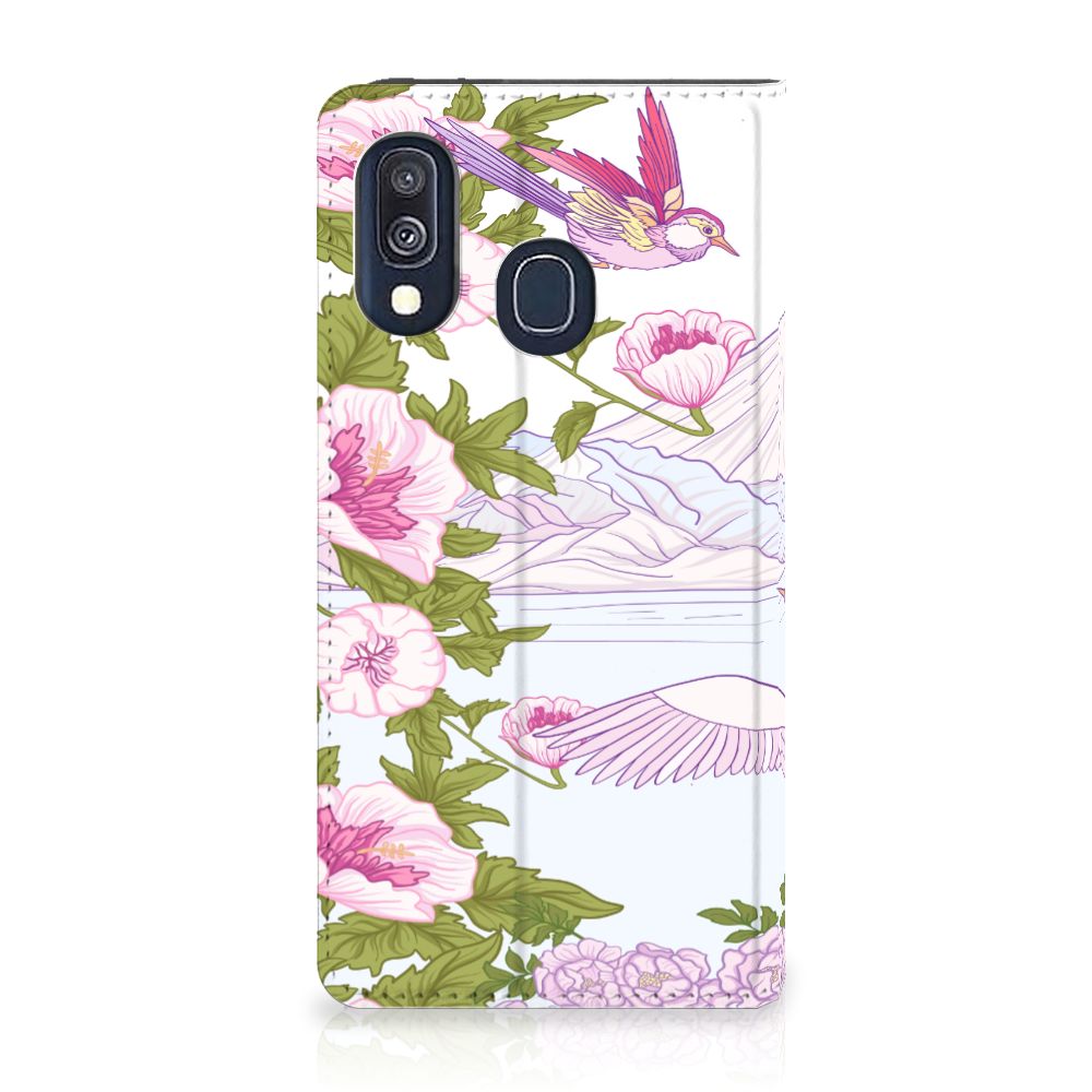 Samsung Galaxy A40 Hoesje maken Bird Standing