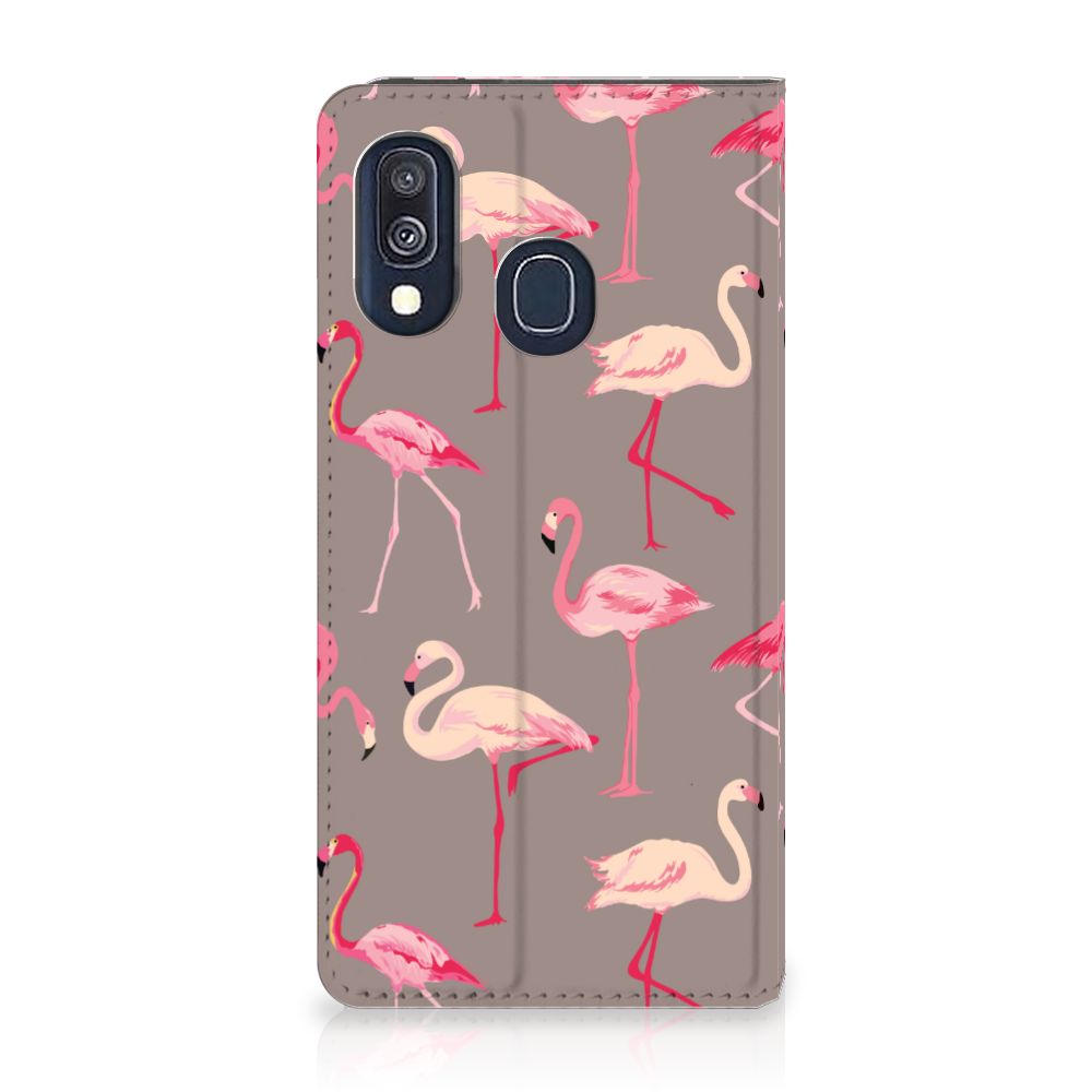 Samsung Galaxy A40 Hoesje maken Flamingo