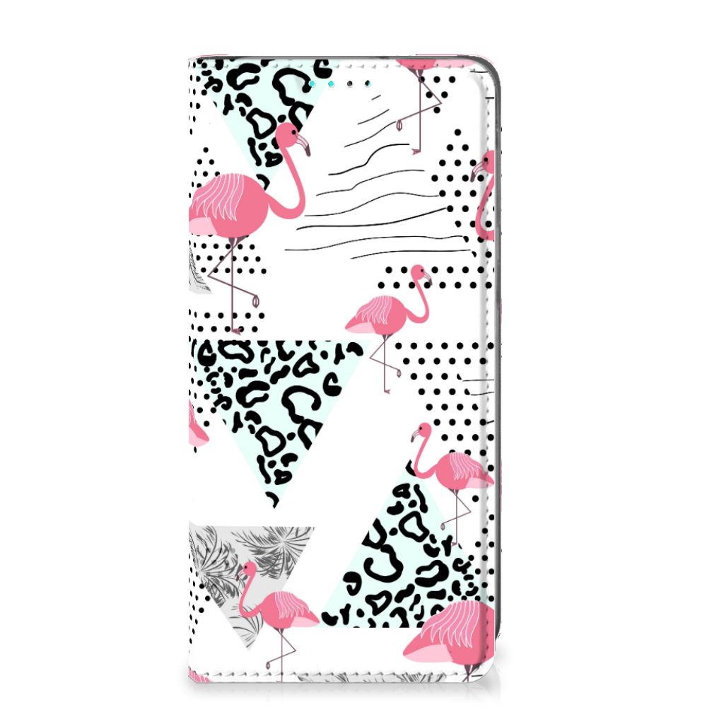 Samsung Galaxy A40 Hoesje maken Flamingo Triangle