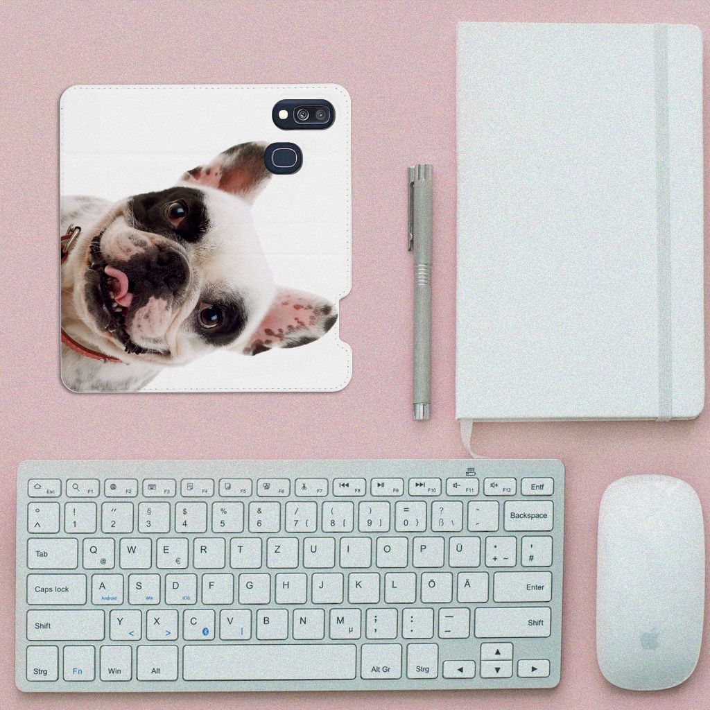 Samsung Galaxy A40 Hoesje maken Franse Bulldog