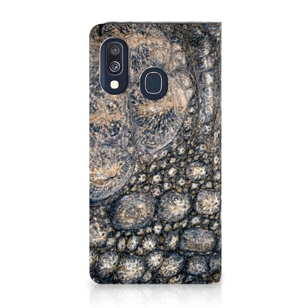 Samsung Galaxy A40 Hoesje maken Krokodillenprint
