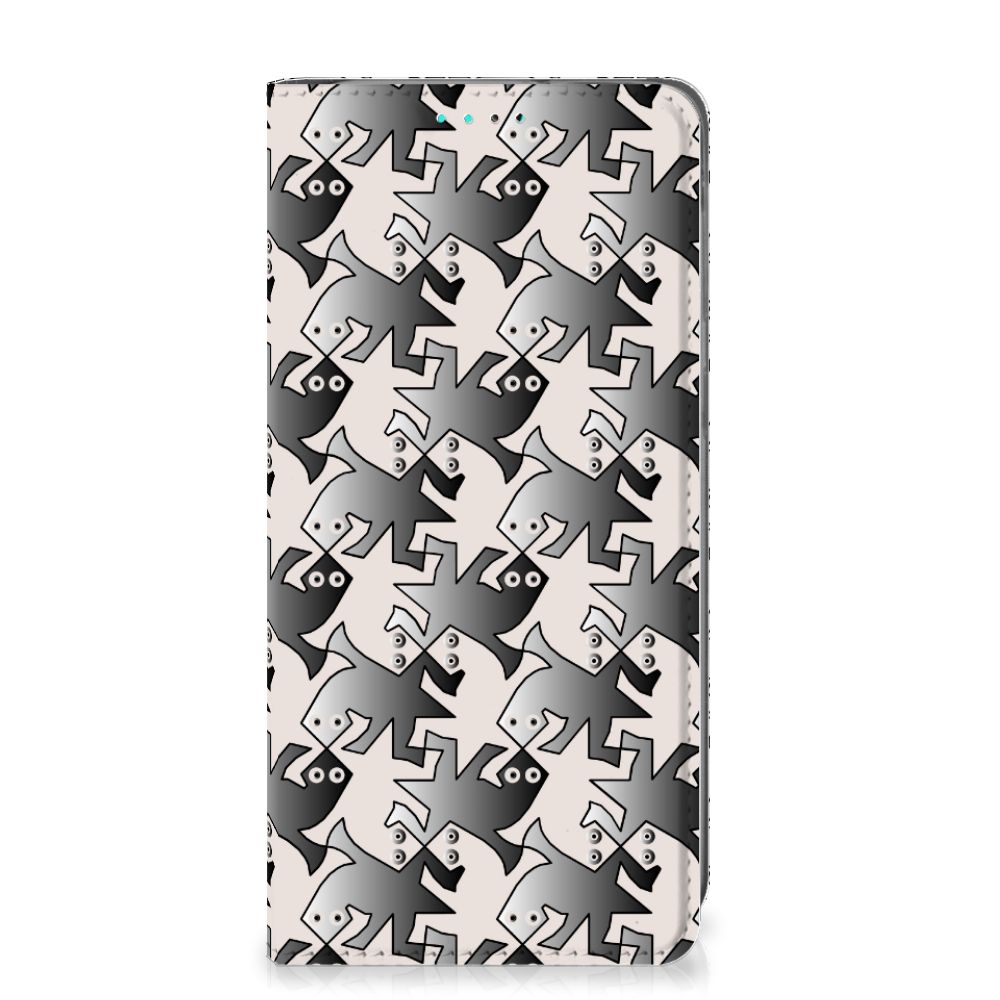 Samsung Galaxy A40 Hoesje maken Salamander Grey