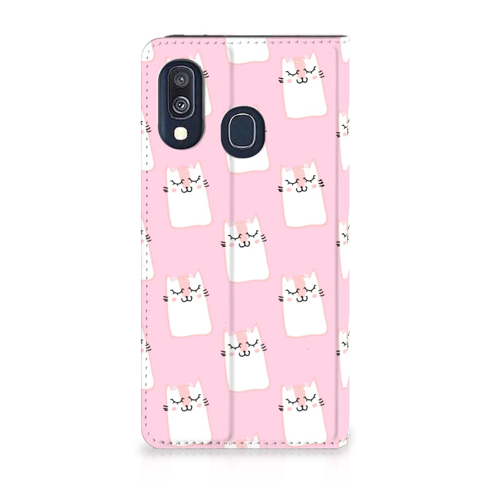 Samsung Galaxy A40 Hoesje maken Sleeping Cats