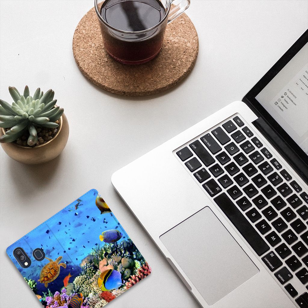 Samsung Galaxy A40 Hoesje maken Vissen