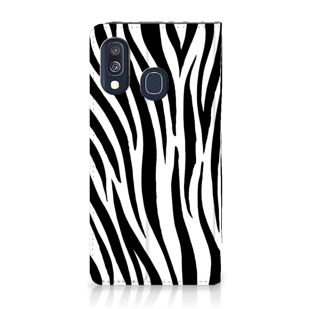 Samsung Galaxy A40 Hoesje maken Zebra