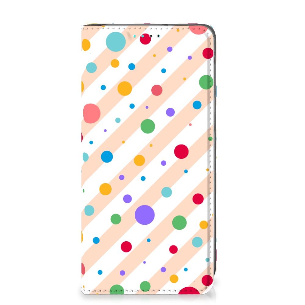 Samsung Galaxy A40 Hoesje met Magneet Dots