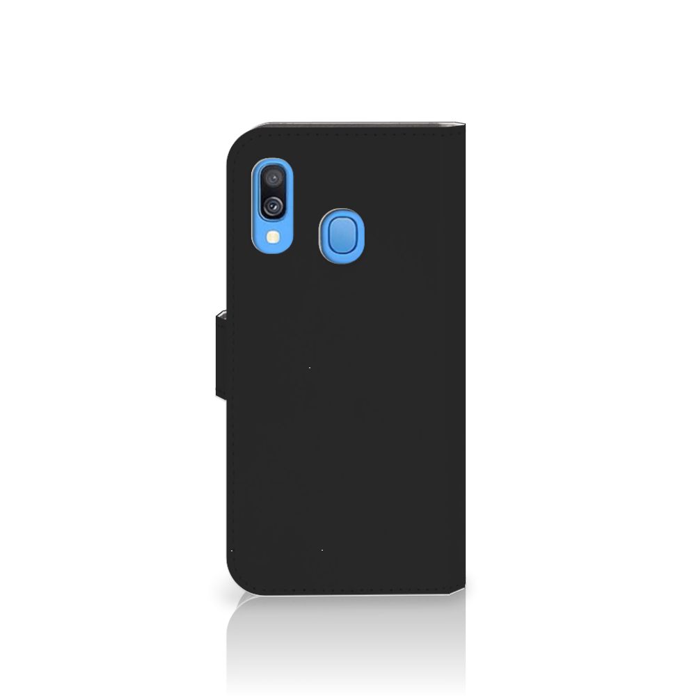 Samsung Galaxy A40 Hoesje met naam Woke Up - Origineel Cadeau Zelf Maken