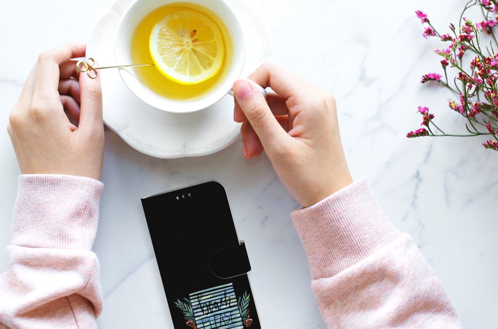 Samsung Galaxy A40 Leuk Hoesje Boho Beach