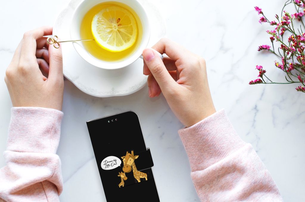 Samsung Galaxy A40 Leuk Hoesje Giraffe