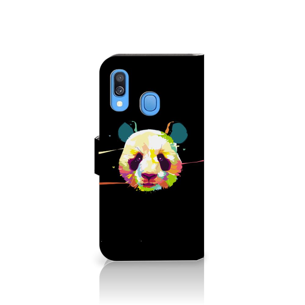 Samsung Galaxy A40 Leuk Hoesje Panda Color